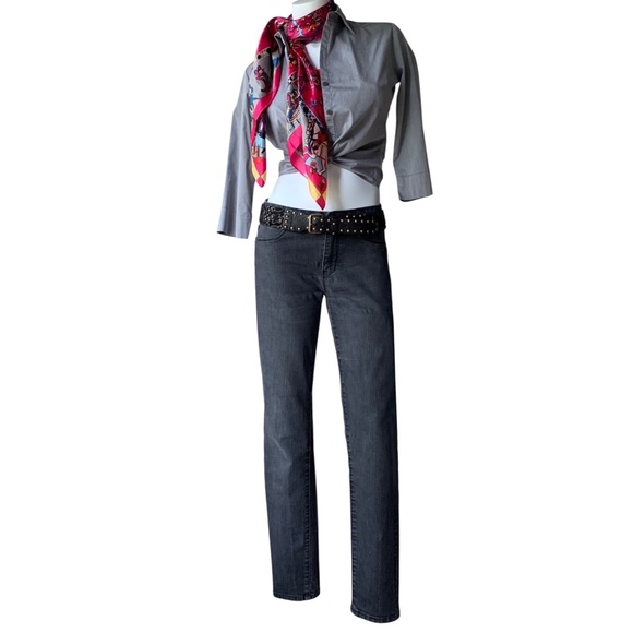 💥$45 TODAY ONLY!💥 CK Calvin Klein Jeans Skinny Gray Straight Leg Jeans/Jeggings - Picture 2 of 12